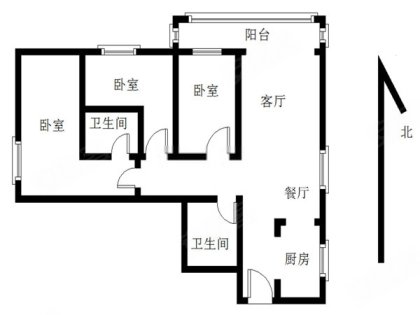 阳光都市，理想生活的户型图解