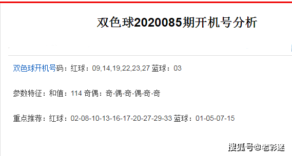 探索第2020095期双色球开奖号的奇妙之旅