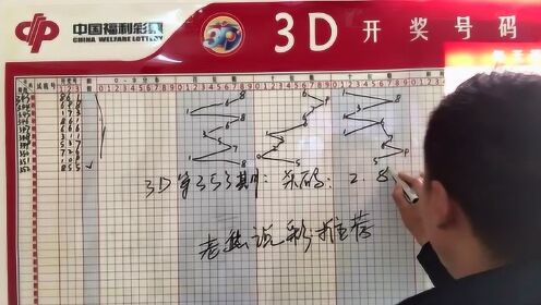 3D走势图，解锁彩票分析的牛钥匙