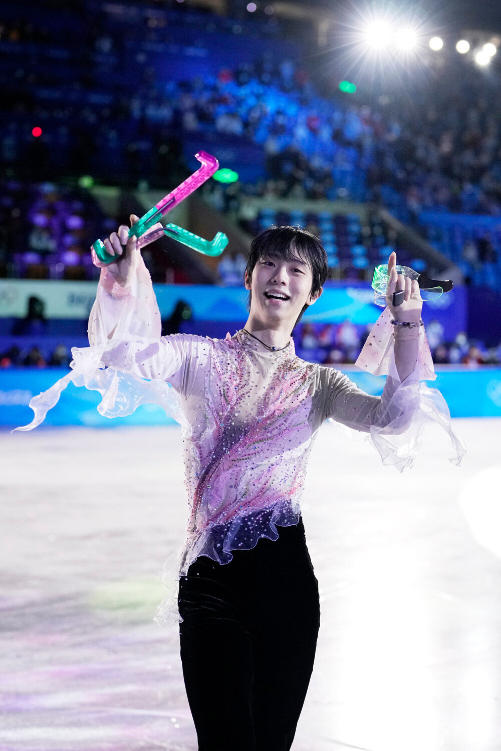 东方卫视跨年晚会203，羽生结弦的冰上传奇2022羽生结弦冬奥会