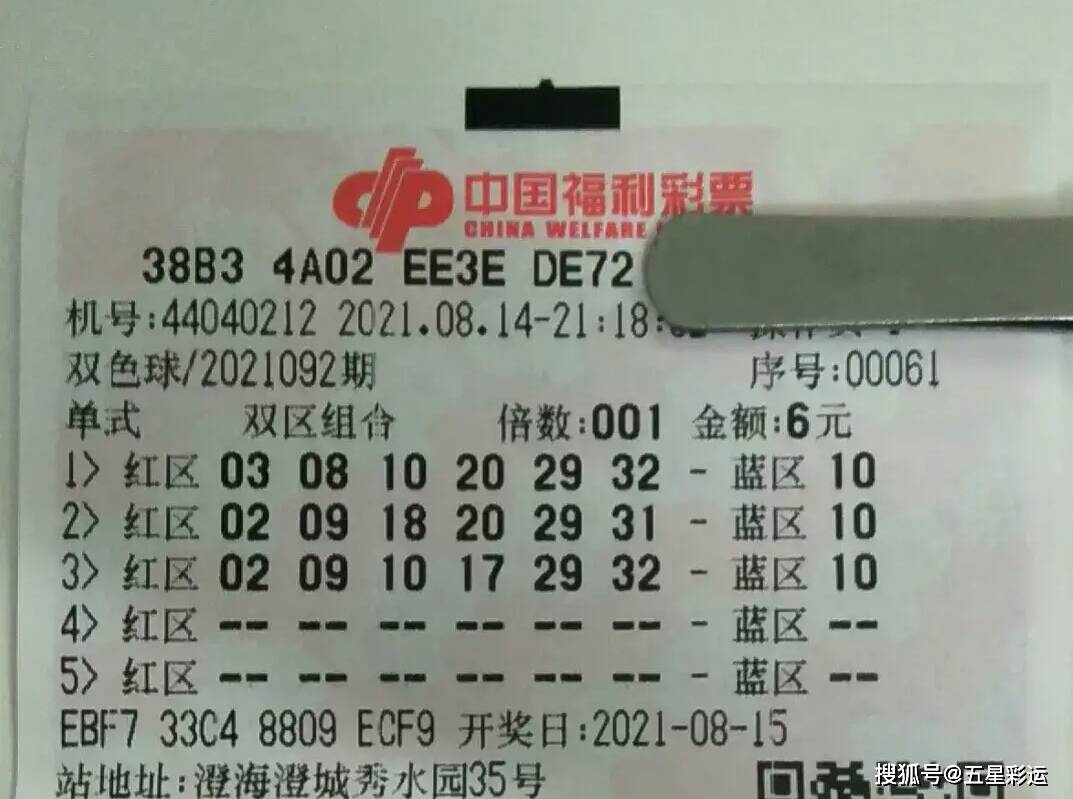 2041年，双色球晒票—梦想与现实的交汇2021024双色球晒实票最新