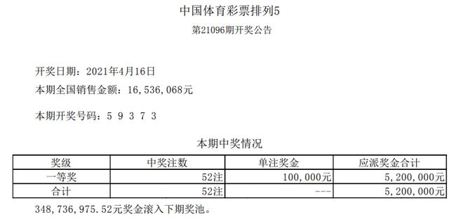 排列五开奖历史记录官网，揭秘中国体育彩票的数字游戏排列五开奖历史开奖查询